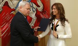 "Fortūnos" pagerbimas pas merą