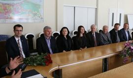 NKL čempionams - mero padėka