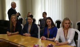 "Fortūnos" pagerbimas pas merą