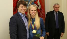 "Fortūnos" pagerbimas pas merą