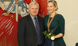 "Fortūnos" pagerbimas pas merą