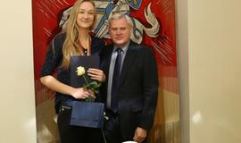 "Fortūnos" pagerbimas pas merą