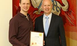 "Švyturio Klaipėdos ateities" stipendijos laureatų apdovanojimai