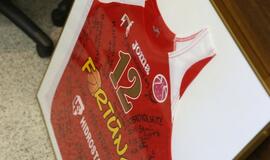 "Fortūnos" pagerbimas pas merą