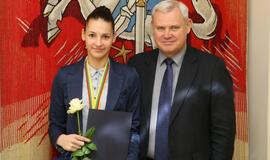 "Fortūnos" pagerbimas pas merą