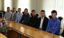 NKL čempionams - mero padėka