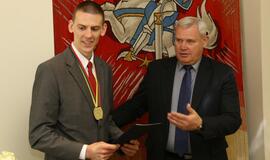 "Fortūnos" pagerbimas pas merą