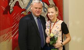 "Fortūnos" pagerbimas pas merą