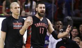 "Raptors" su Jonu Valančiūnu iškovojo trečiąją pergalę iš eilės