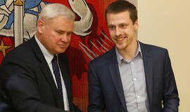 "Švyturio Klaipėdos ateities" stipendija įteikta Steponiui Zoniui