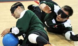 Lietuvos golbolo rinktinė triumfavo aklųjų sporto žaidynėse Seule