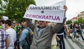 Protestas prieš šauktinių grąžinimą