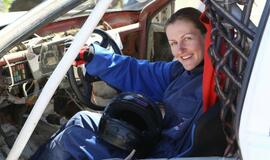 Autokrosas Gargžduose: 4 "stogai" ir moterys