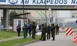 Pratybos "Žaibo kirtis" Klaipėdoje