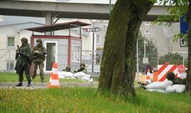 Pratybos "Žaibo kirtis" Klaipėdoje