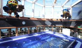 Laive "Costa Pacifica" nuo blizgesio svaigsta galva