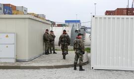 Pratybos "Žaibo kirtis" Klaipėdoje