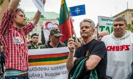 Protestas prieš šauktinių grąžinimą