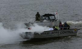 Pratybos "Žaibo kirtis" Klaipėdoje