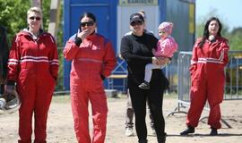 Autokrosas Gargžduose: 4 "stogai" ir moterys