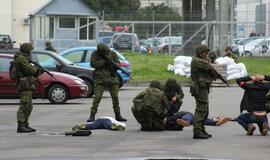 Pratybos "Žaibo kirtis" Klaipėdoje