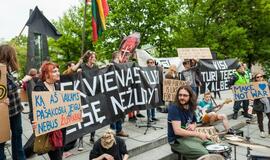 Protestas prieš šauktinių grąžinimą