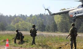 Pratybos "Žaibo kirtis" Klaipėdoje