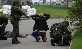 Pratybos "Žaibo kirtis" Klaipėdoje