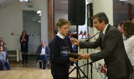 Konkurso "Lietuviško žodžio šviesoje" apdovanojimai