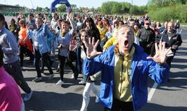 Bėgime už taiką - tūkstančiai dalyvių