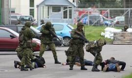 Pratybos "Žaibo kirtis" Klaipėdoje