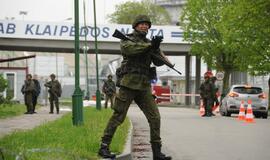 Pratybos "Žaibo kirtis" Klaipėdoje