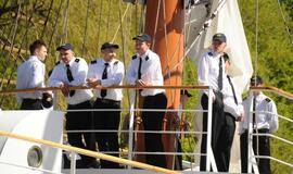 Ant "Meridiano" stiebų vėl suplazdėjo burės