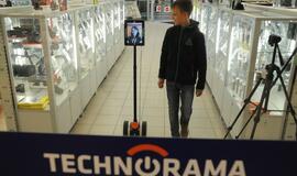 "Technoramos" komandoje - robotas konsultantas