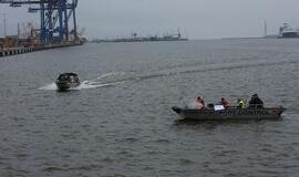 Pratybos "Žaibo kirtis" Klaipėdoje