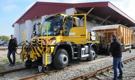 Klaipėdoje - unikalus lokomobilis