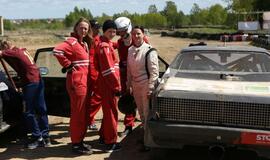 Autokrosas Gargžduose: 4 "stogai" ir moterys