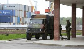 Pratybos "Žaibo kirtis" Klaipėdoje