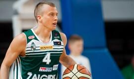 "Žalgirio" krepšininkai laimėjo pirmąsias LKL pusfinalio rungtynes