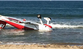 Italijoje susidūrė du lėktuvai