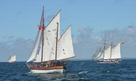 "Baltic tall ships" regatos laivų palydos