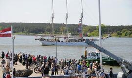 "Baltic tall ships" regatos laivų palydos