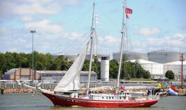 "Baltic tall ships" regatos laivų palydos