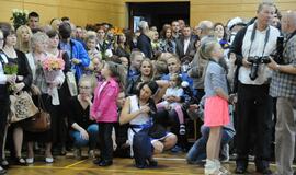 Jūreivystės mokykloje įteikti diplomai