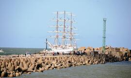 "Baltic tall ships" regatos laivų palydos
