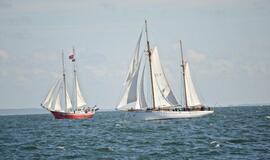 "Baltic tall ships" regatos laivų palydos