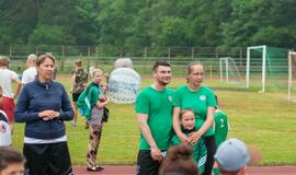 Šilutėje vyko pirmasis Lietuvoje "zorbing" futbolo čempionatas