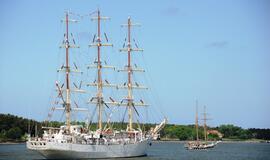 "Baltic tall ships" regatos laivų palydos