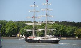 "Baltic tall ships" regatos laivų palydos