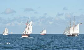 "Baltic tall ships" regatos laivų palydos